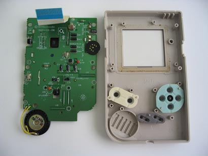 gameboy konsoli osat