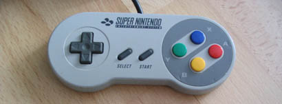 snes ohjain