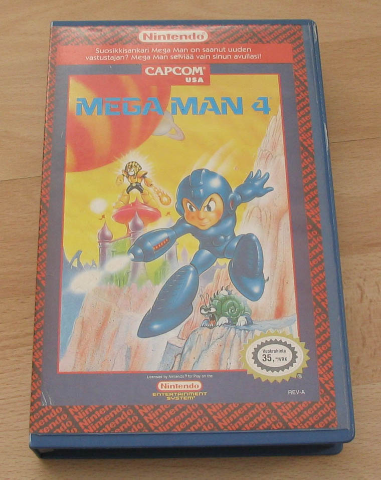 mega man 4 vuokraversio